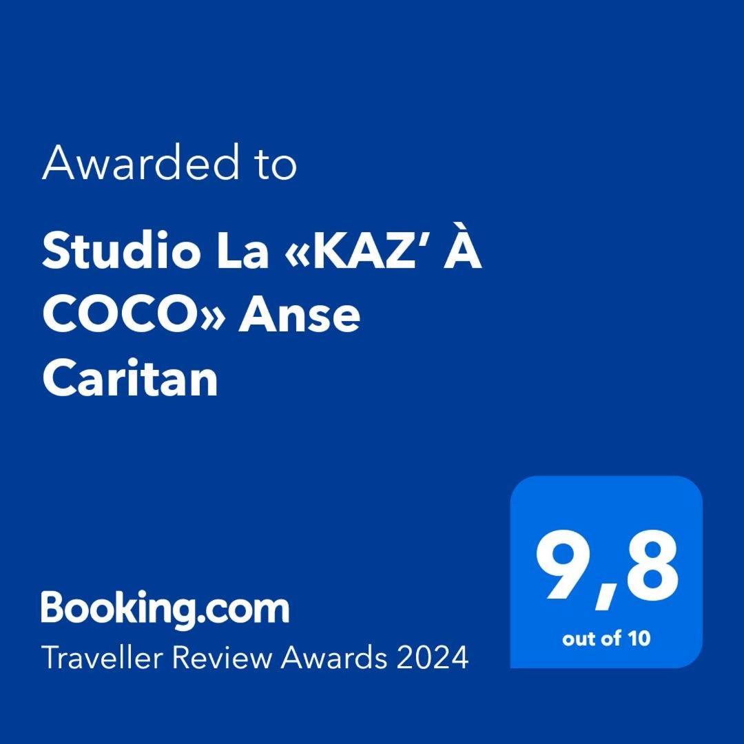 Studio La «Kaz' A Coco» Anse Caritan 생트안느 외부 사진